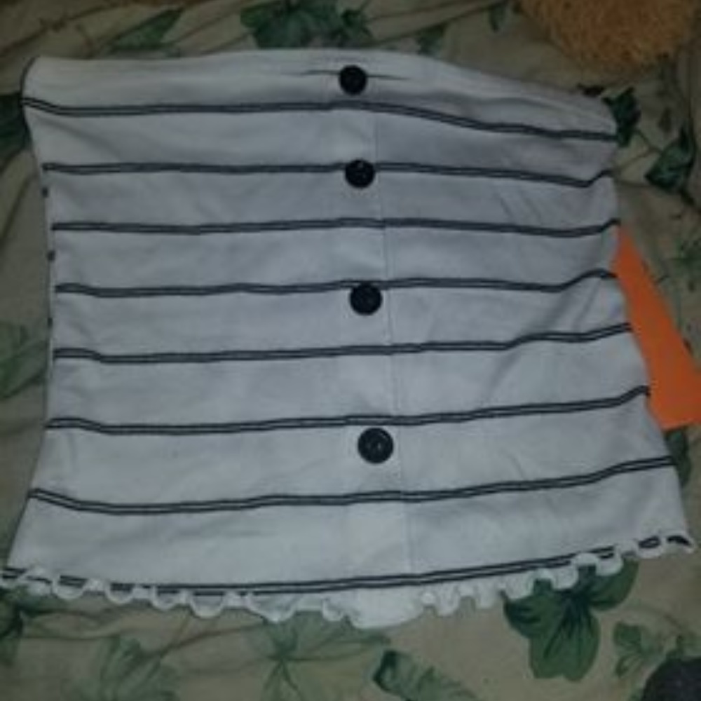 Caution to the wind tube top
